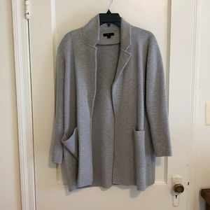 J. Crew grey Sophie sweater blazer